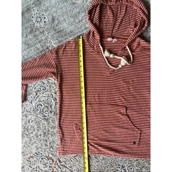 Women’s Roxy Hooded Long Sleeve Sweater Kangaroo Pocket Size Small - Picture 10 of 12